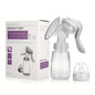 1PCS Painless & Portable Manual Breast Pump - High Suction, Chemical-Free Milk Collector for Postpartum Moms, Milking Machine