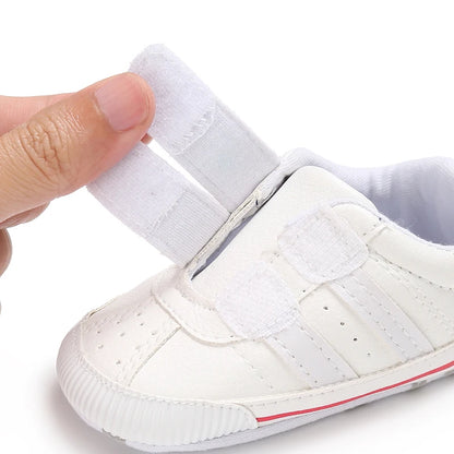 Baby Boys Girls Spring Autumn Shoes 0-1 Year First Walker Fashion Striped Rubber Soles Casual Sports Newborn
