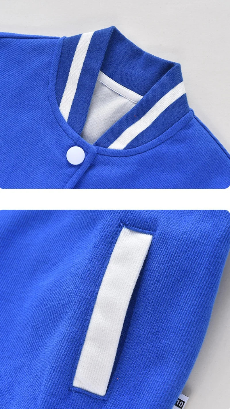 Personalized Printed Jackets, Baseball Jerseys, Customized Jackets For Children With Unique Names And Ages