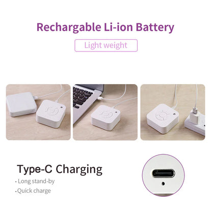 9 Soothing Sounds White Noise Sound Machine Sleep Soother With Breathing Light Timer Type-C Charging For Baby Home Office Travel