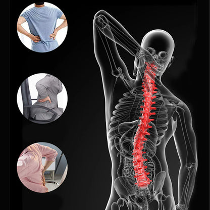 Back Massager Board Adjustable Level Lumbar Back Cracker Stretcher Board Spine Deck Back Support Spine Board