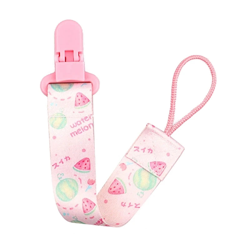 Baby Pacifier Clip Cartoon Pattern Pacifier Strap with Fun& Attractive Design