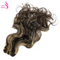 Real Beauty Platinum Blond Brazilian Body Wave Hair Weave Bundles 12"-28" High Ratio Remy Hair Extensions Brown #2 #4 #P6/613