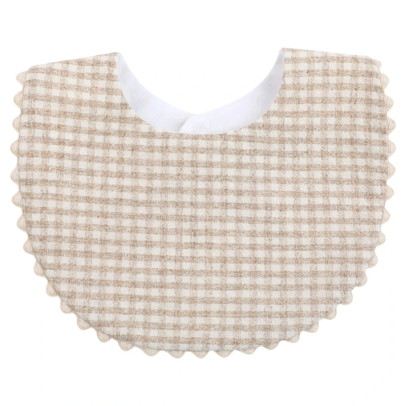 Cotton Gause Baby Bibs Solid Color Absorbent Baby Tassel Bib Newborn Burp Cloths Bandana Scarf for Kids Baby Girls Feeding Item