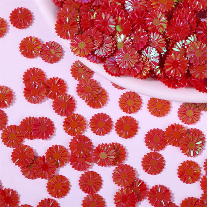 500g/bag 9mm Daisy Sequins - Glitter Flakes for Slime Filling, Nail Art & Phone Case Decor, DIY Resin Craft Accessories