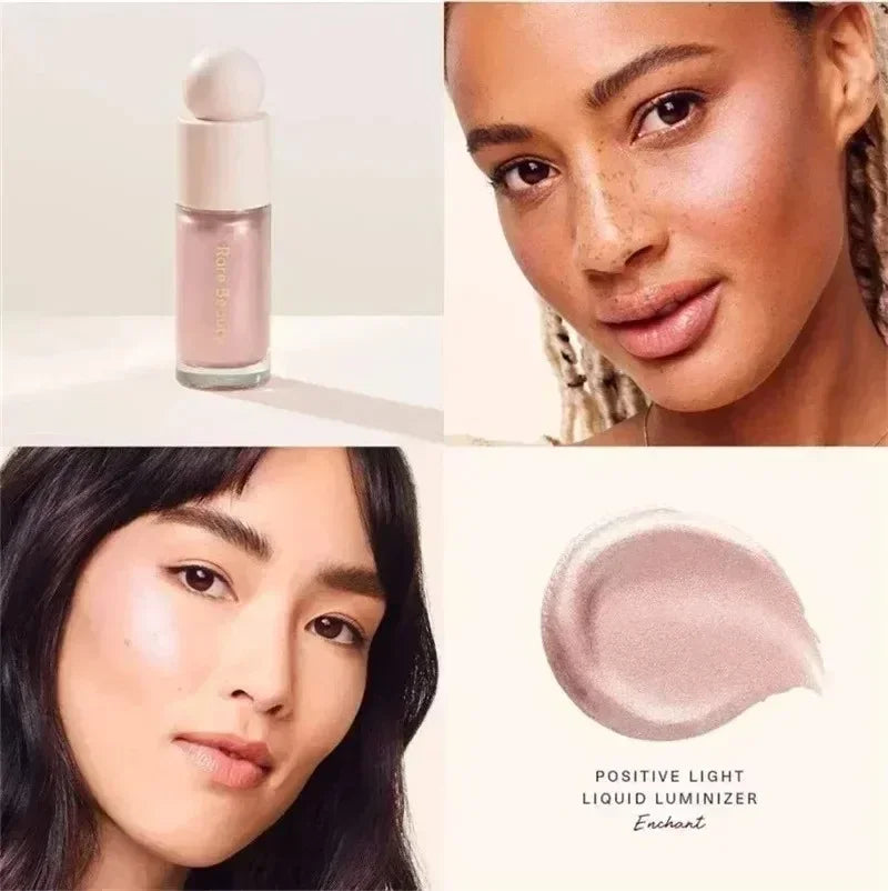 Rare Beauty Makeup Bliss Encourage Lipstick New Happy Hope Worth Love Lip Gloss & Face Tinting Powder Blusher Brand Cosmetics