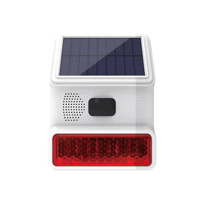 New 433MHz Wireless light Flash Strobe Outdoor Solar Waterproof Siren for Home Burglar PIR Motion Door Gap Security Alarm System
