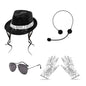 Pop Star Jackson Kids Clothes Halloween Cosplay 80s Singer Stage Performance Children's Costume Rock Disco Dancing Boys Outfits