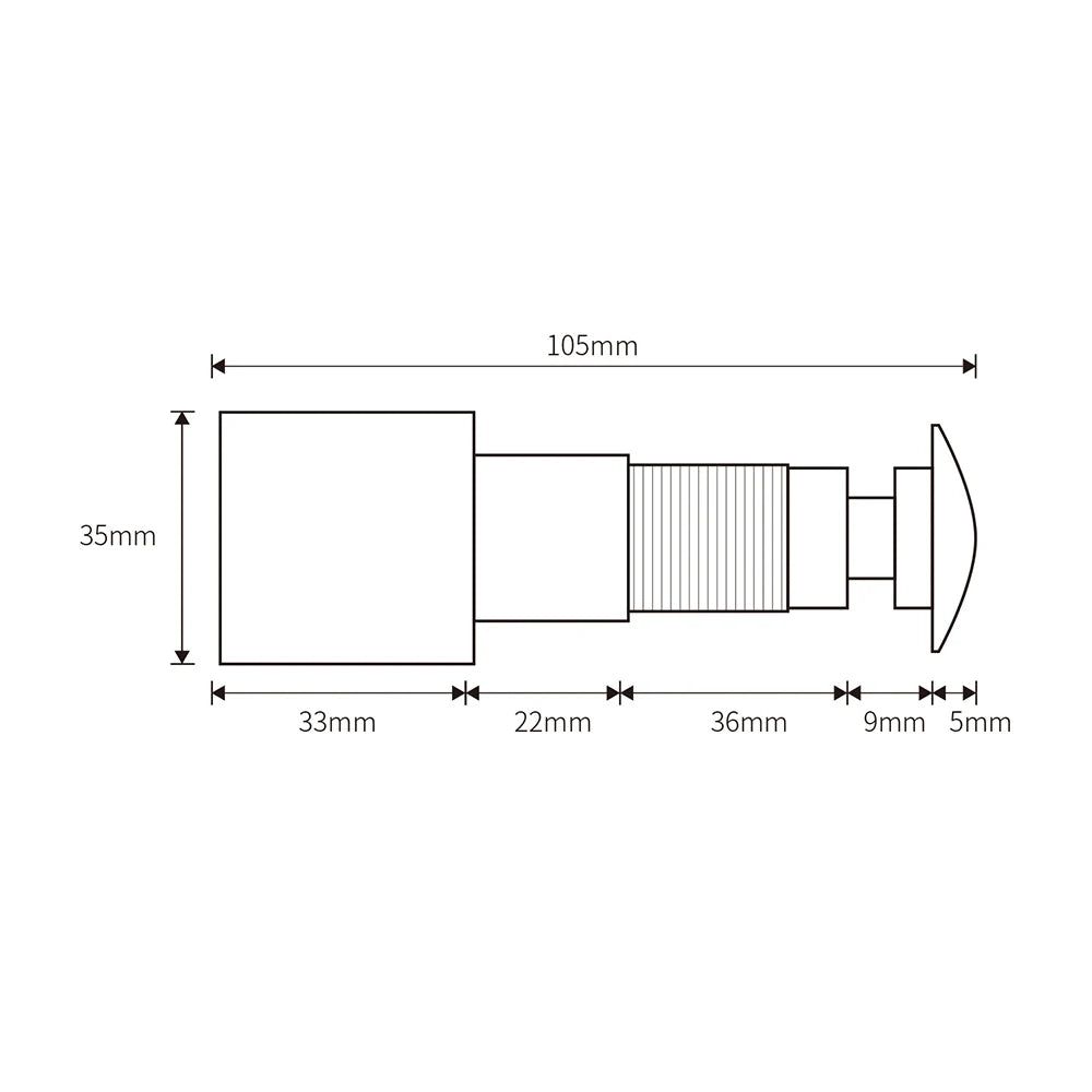 5MP Door Cat Eye IP POE Camera Mini Peephole Motion Detection Video-eye Viewer Wireless Intercom Home Security CCTV Door Cam