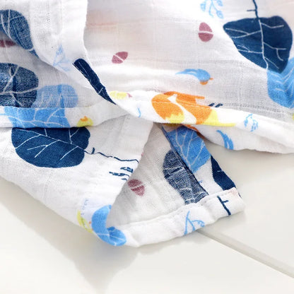 120cm*110cm Swaddle Blanket Baby Cotton Muslin Wrap Baby Blankets Newborn Swaddle Bedding