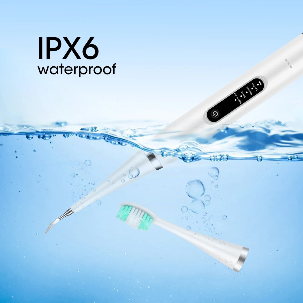 Electric Teeth Cleaner Dental Remover Calculus Plaque Stains and Tartar Oral Care Teeth Whitening Kits Rechargeable Toothbrush