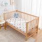 Cute Printed Patterned Sheet/Mattress Cover, Children's 100% Cotton Breathable and Moisture-Wicking Patchwork Mattress Cover.