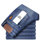 Wthinlee 8 Models Spring Autumn Business Jeans Men Casual Straight Stretch Fashion Classic Work Denim Trousers Brand Clothing