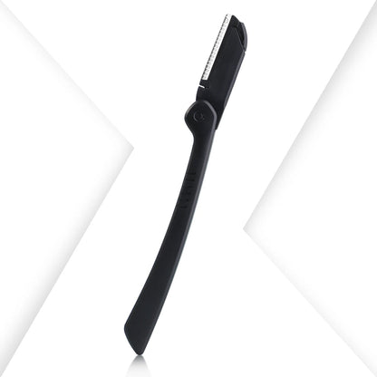 A Foldable Eyebrow Trimmer +5 Replacement Blades Combination Set Can Be Used for Eyebrow Trimming and Shaving, Which Is Unisex