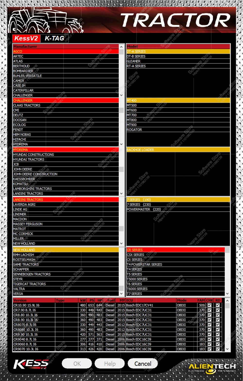 ECU Software Ksuite 2.80 Work With K E S S V2 V5.017 RSA Error Unlock Corrected for Car Truck Bike Tractors EU Online Version