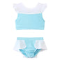 Fairy Tale Princess Swimsuit for Girls Elsa Anna Snow White Swimwear Belle Child Kids Toddler 2-8Y Bathing Suit with Skirt