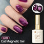 UR SUGAR 15ml Jelly Pink Cat Magnetic Gel Nail Polish Glitter ICE Soak Off Ceramic UV Gel Semi-permanent Nail Supplies Manicure