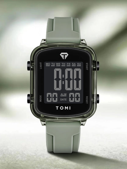 TOMIFashionable new electronic watches; Trendy couple watches; Same style for men and women; Wrist watches in gift boxes.