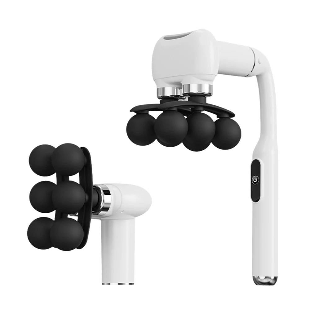 Handle Fascia Gun Professional Fascia Massage Gun Neck Shoulder Back Leg Massager 6 Gears Adjust Muscle Relaxation Masajeador
