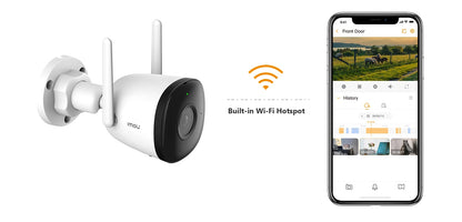 IMOU Clearance Outdoor Surveillance Camera WiFi IP Camera AI Personal Detection Smart Tracking Compatible with Alexa Waterproof