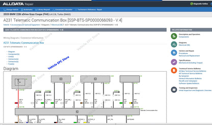 2026 hot selling newest for Auto Repair Software, All Data Car Software with Wiring Diagram, 10.53, Link Auto, 3.45 ATSG