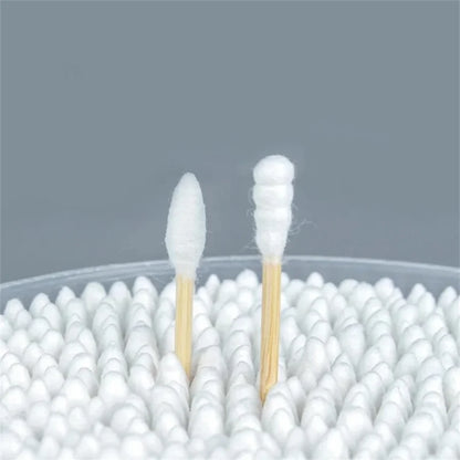 Wholesale 100/300/500/1000 pcs Double-Ended Cotton Swabs, Clean and Hygienic Baby Cotton Swabs, Ear Cleaning Sticks, Health Clea