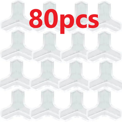 Baby Safety Silicone Kids Proofing Edge Protector Soft Transparent Children Anti Collision Table Corner Edge Protection Cover