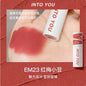 INTO YOU Lip Mud Heroine Matte Velvet Lip and Cheek Dual-use Lip Mud Soft Fog Smooth Blush INTOYOU Lip Lipstick Makeup