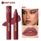 BEAUTY GLAZED 12 Colors Long-Lasting Waterproof Non-Stick Matte Lipstick Pen