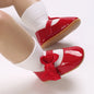 Toddler Girls' Fashionable Bowknot Princess Shoes, Comfortable Soft Mary Jane Flat Shoes Suitable For Parties And Various Activi