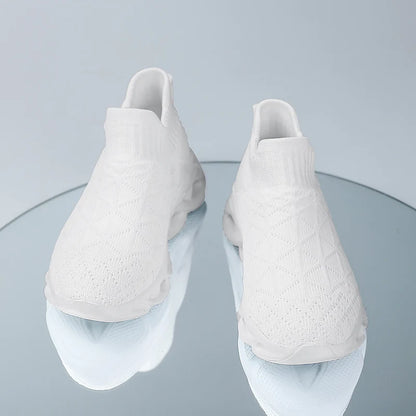 Children Sneaker Boys Sock Shoes Fashion Knit Spring Breathable Lightweight Running Sports Shoes Boy Slip on Casual Sneaker