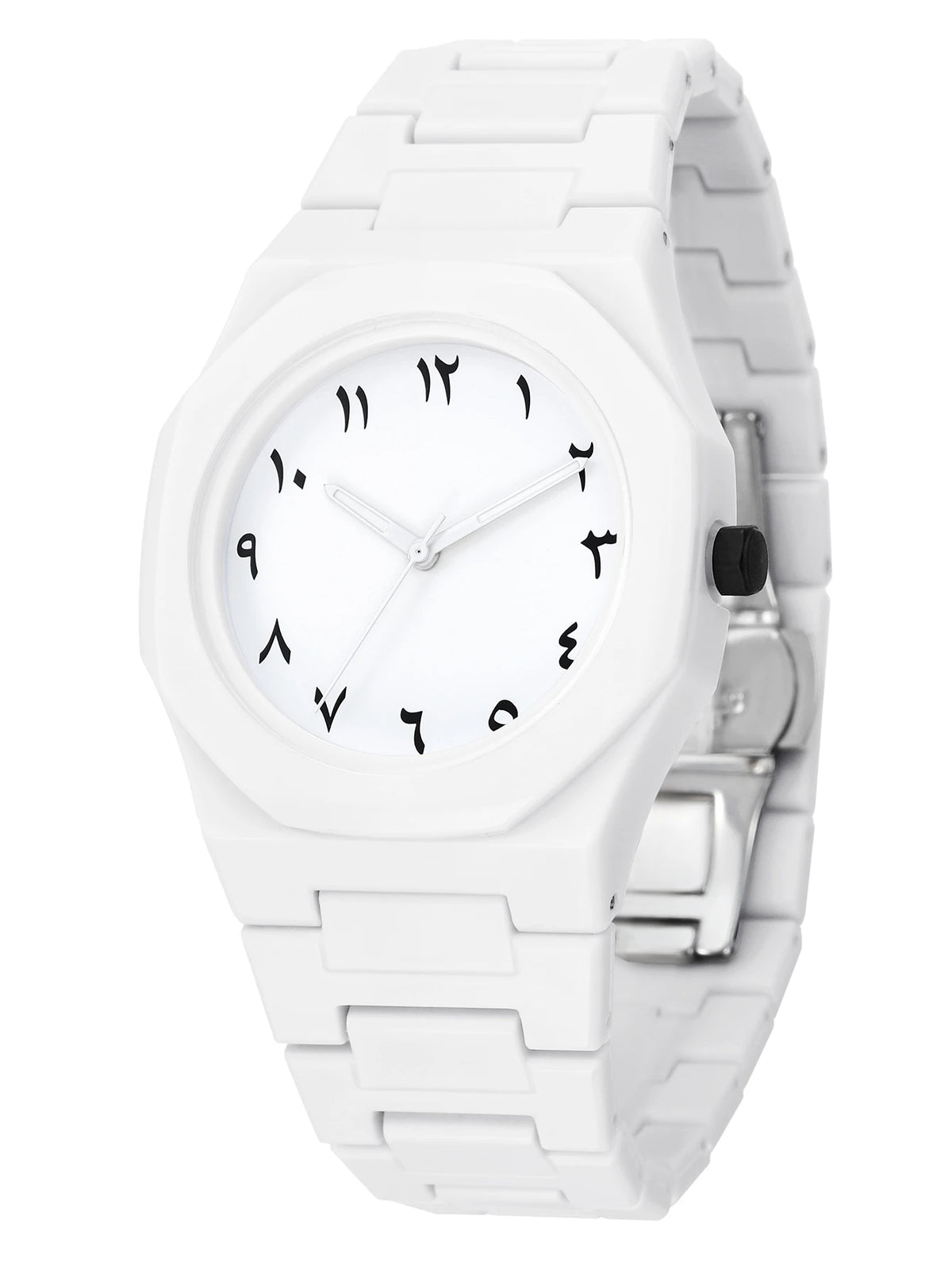 Men's Silicone Quartz Watch Casual Set Birthday Gift for Father No Box Included Fashionable Timepiece for Casual Wear