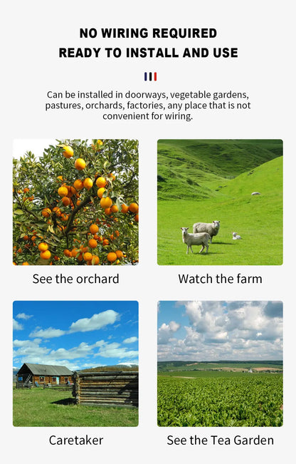 Neye P18 Solar Powered 4G SIM Card Camera 4K 8MP Outdoor Dual Lens PTZ Camera PIR Human Detection Ultra Long Battery Life