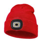 For Woman Cap Night Running Fishing Riding Sports Teenager Beanies Winter Men Beanie Hat with LED Light Rechargeable Knitted Hat