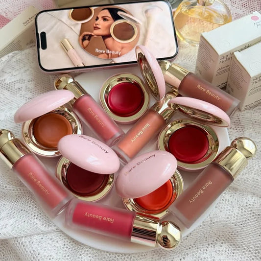 Rare Beauty Happy Lucky Love Blush Long Lasting Plump Seamless Liquid Blush Dewy Waterproof Mositure Face Women Cosmetic Makeup