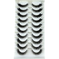 New Cat Eye Artificial Mink Eyelash 3D Curling Natural and Realistic Messy Tail Eye Extended Soft Eyelash