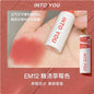 INTO YOU Lip Mud Heroine Matte Velvet Lip and Cheek Dual-use Lip Mud Soft Fog Smooth Blush INTOYOU Lip Lipstick Makeup