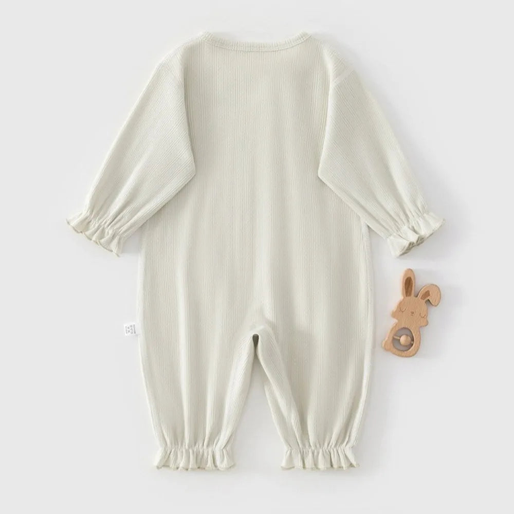 Baby Spring Pullover Jumpsuit Pure Cotton Long Sleeved Hoodie Baby Clothes for Boys and Girls Autumn Clothes for Outdoor Clothes