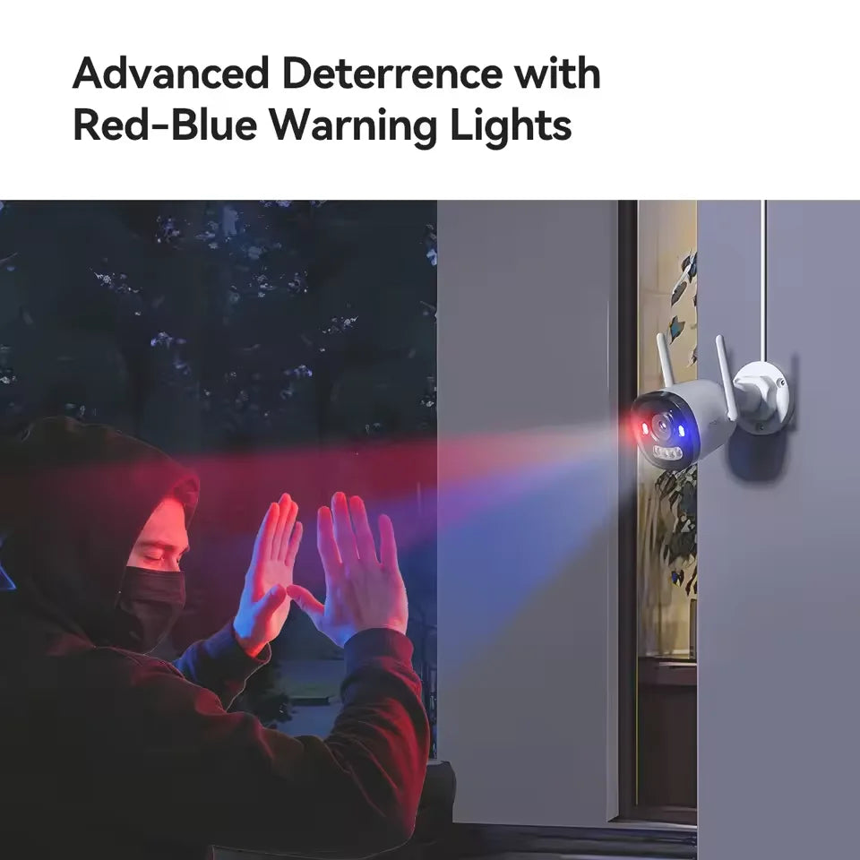 IMOU Bullet 2C Pro 3MP/5MP 2K/3K WiFi 6 Outdoor AOR Mode Security Camera Human Vehicle Detection Night Vision IP67 IP Camera