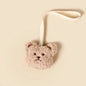 Baby Pacifier Chain Nipple Pendant Teddy Velvet Baby Pacifiers Leashes Moon Comfort Plush Nipple Pendant Clip Babies Accessories