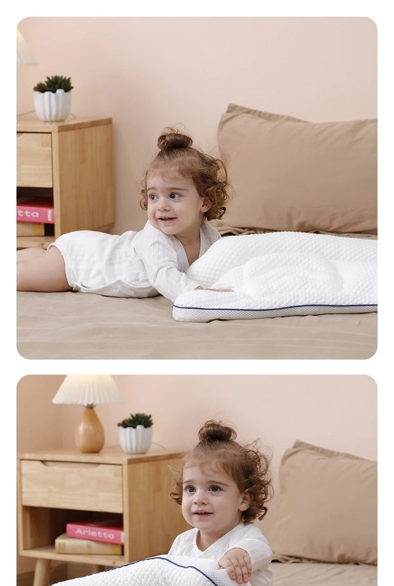 1-16 Years Kids Pillow Neck Protection Children's Partition Pillows Baby Bedding Kindergarten All Seasons Kids Sleeping Pillow